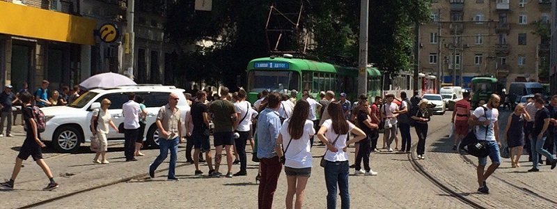 Получи ответ: почему остановились трамваи в центре Днепра