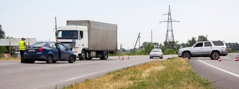 Двойное ДТП на Донецком шоссе: пострадал ребенок