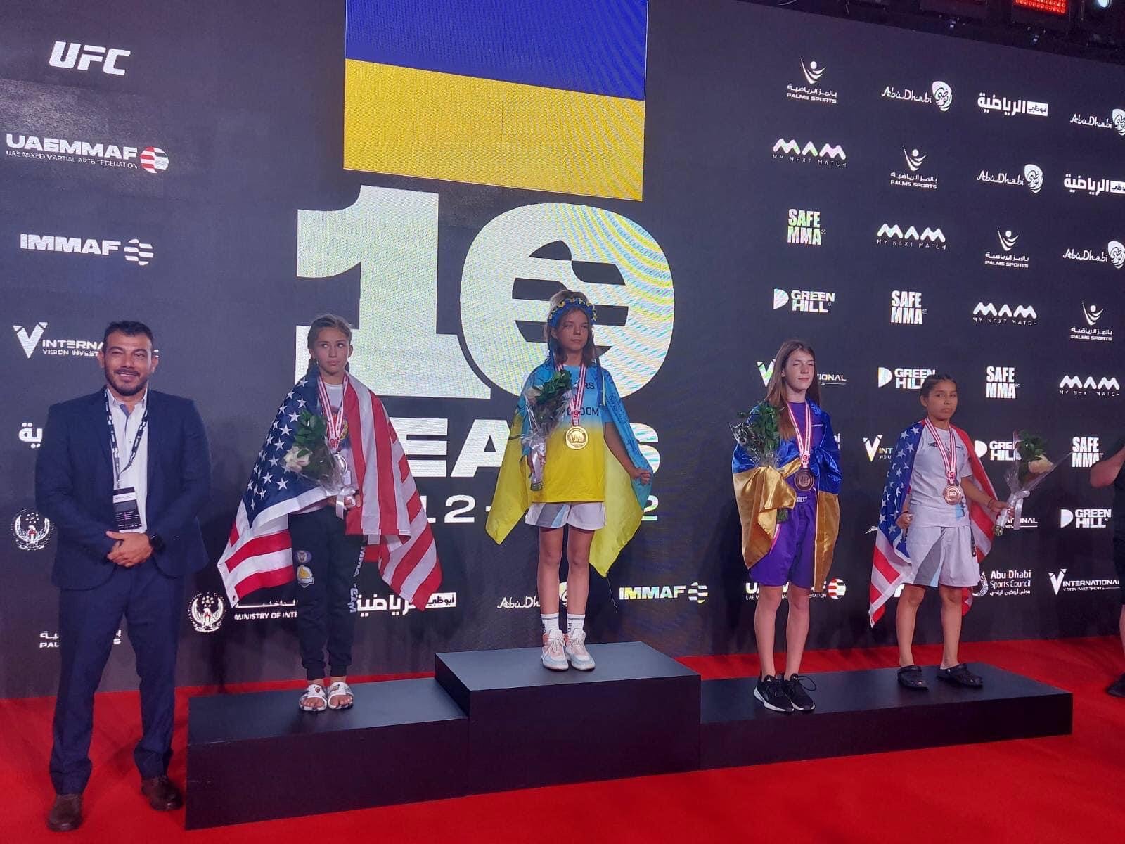 Спортсмени з Дніпра здобули три "бронзи" на чемпіонаті світу зі змішаних єдиноборств ММА