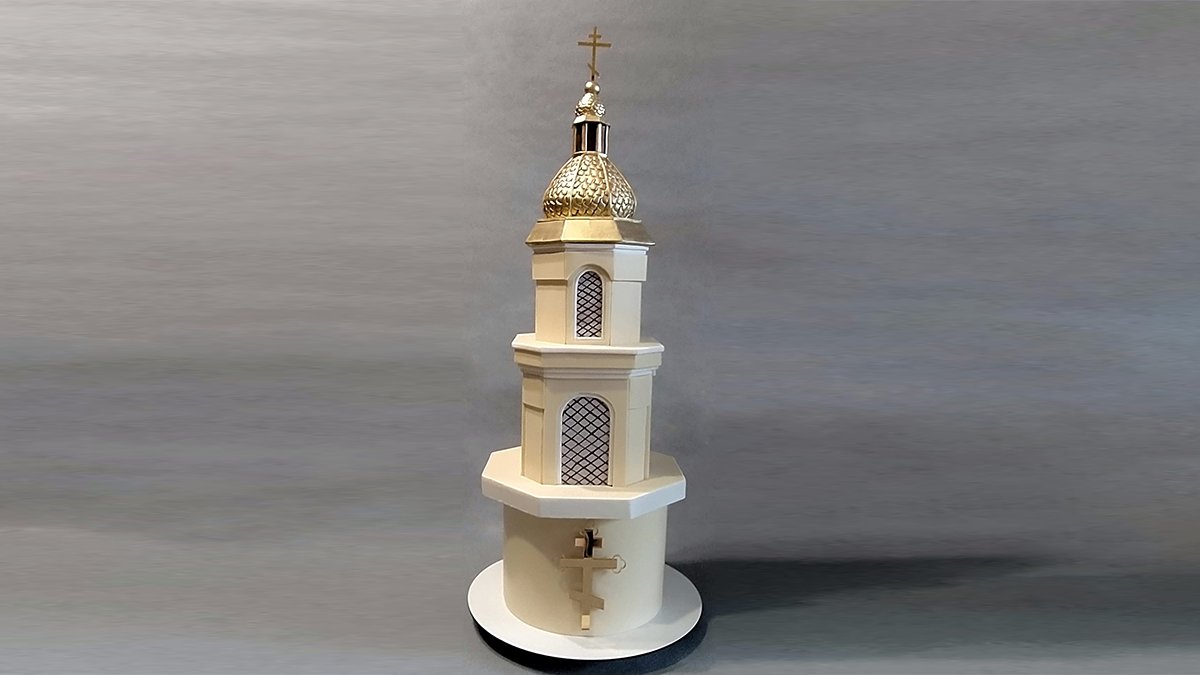 Кондитер із Дніпра зробив торт у вигляді храму
