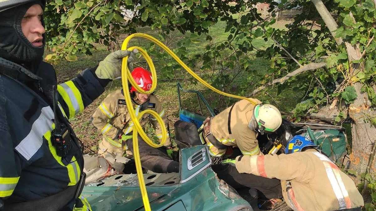ВАЗ врізався у дерево: у Дніпропетровській області у ДТП загинув підліток