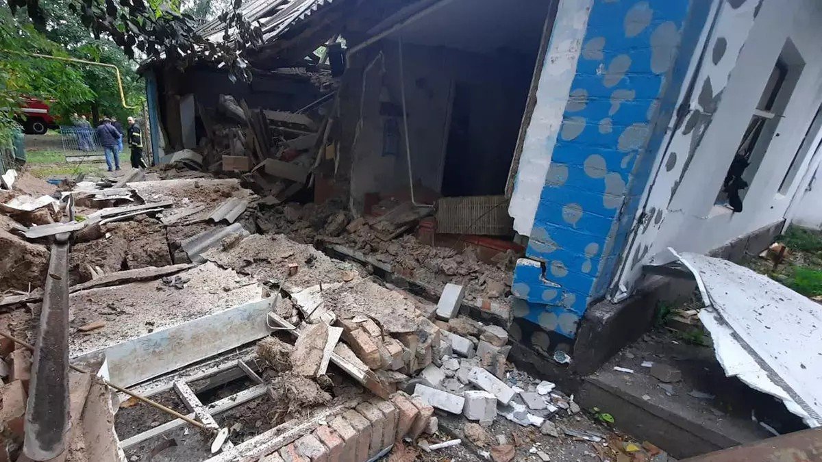 В Днепропетровской области взорвался частный дом: пострадал мужчина