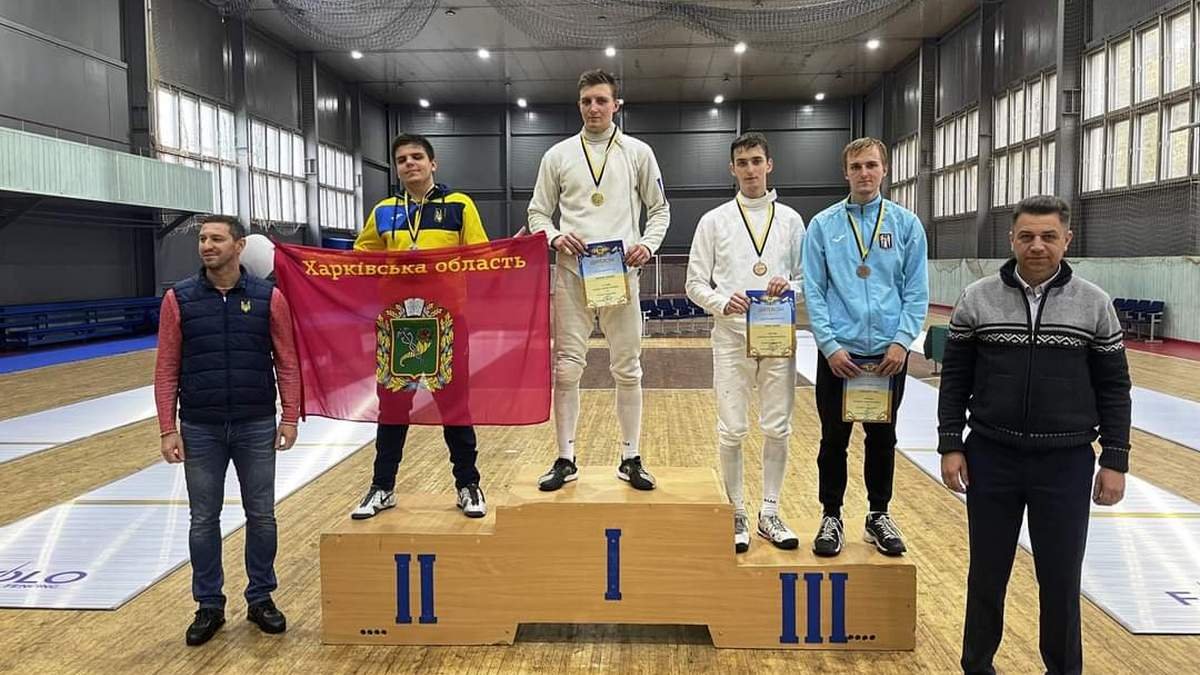 Спортсмен из Днепра стал чемпионом Украины по фехтованию на шпагах