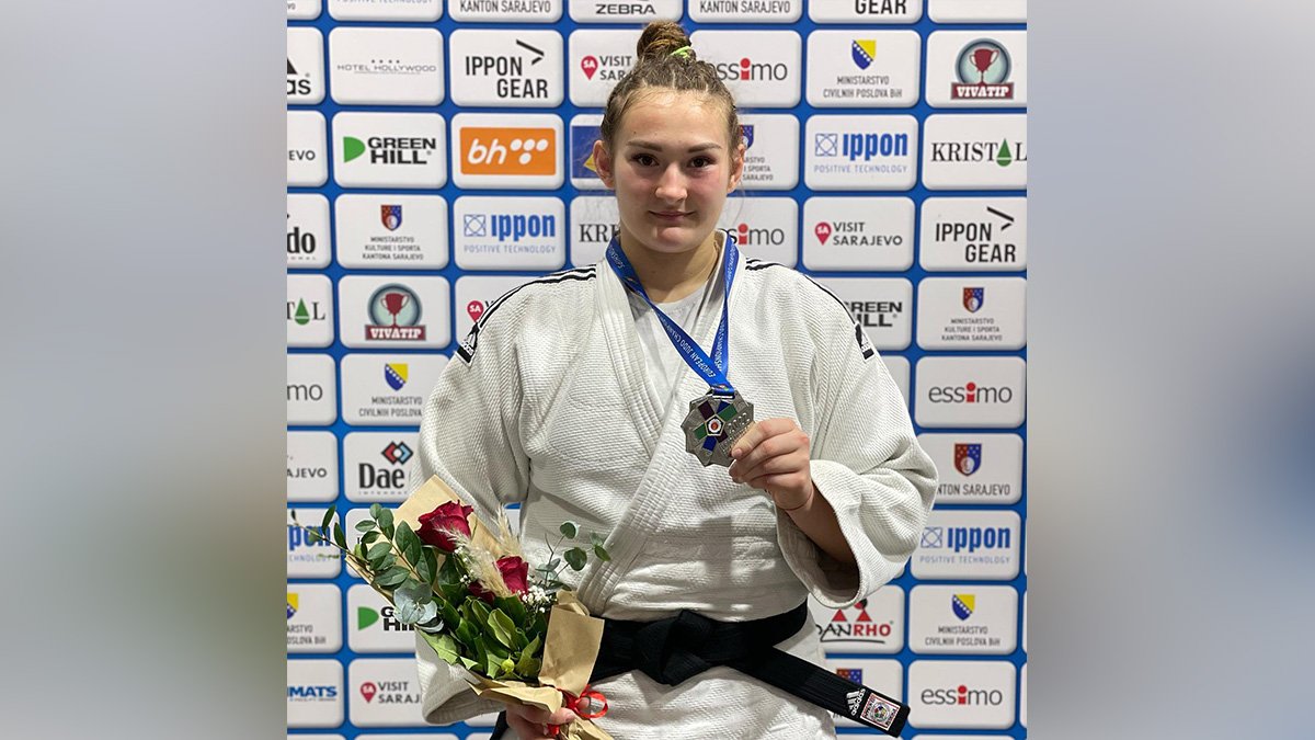 Спортсменка із Дніпра стала срібною призеркою молодіжного Чемпіонату Європи з дзюдо