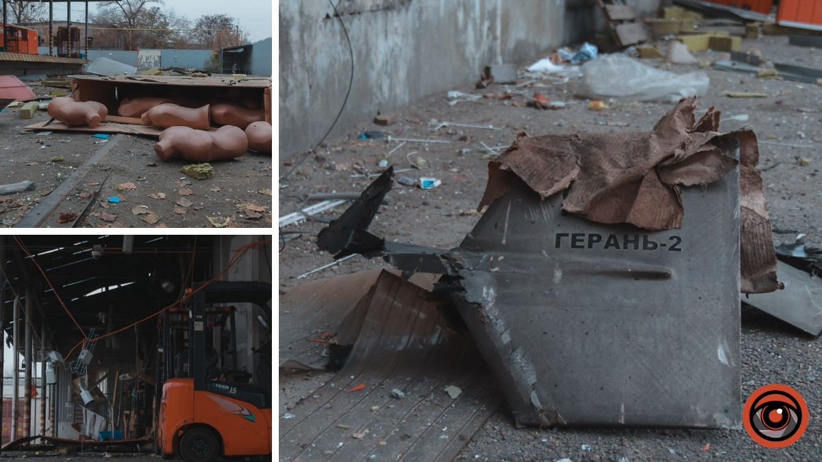 Ворожа атака на Дніпро: на місці “прильотів” знайшли уламки “Шахедів”