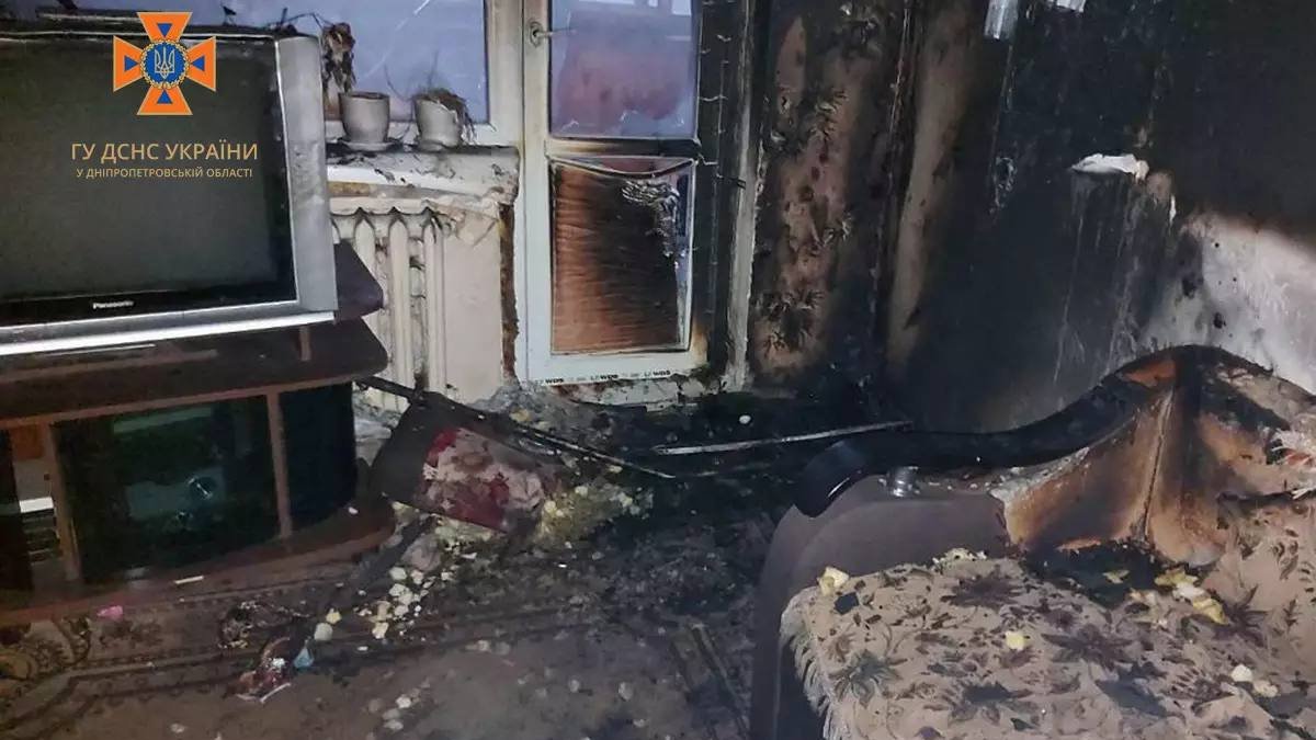 В Днепропетровской области за день произошли два смертельных пожара: погибли двое мужчин и 4-летняя девочка