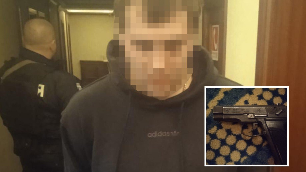 24-летний мужчина из Днепра устроил стрельбу в гостинице во Львове