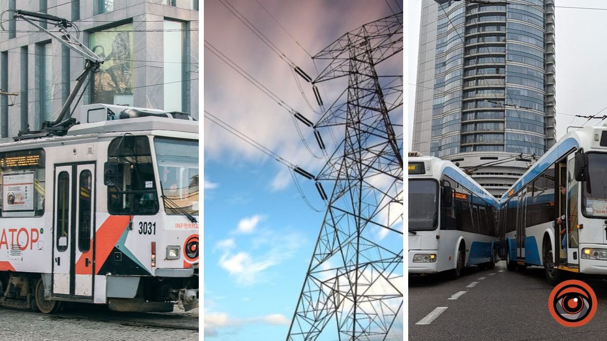 Трамваи и троллейбусы в среду в Днепре не будут работать