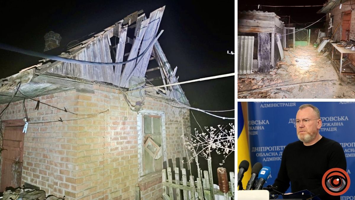 Гатили з “Градів” та артилерії: вночі рф атакувала три громади Дніпропетровської області, є руйнування