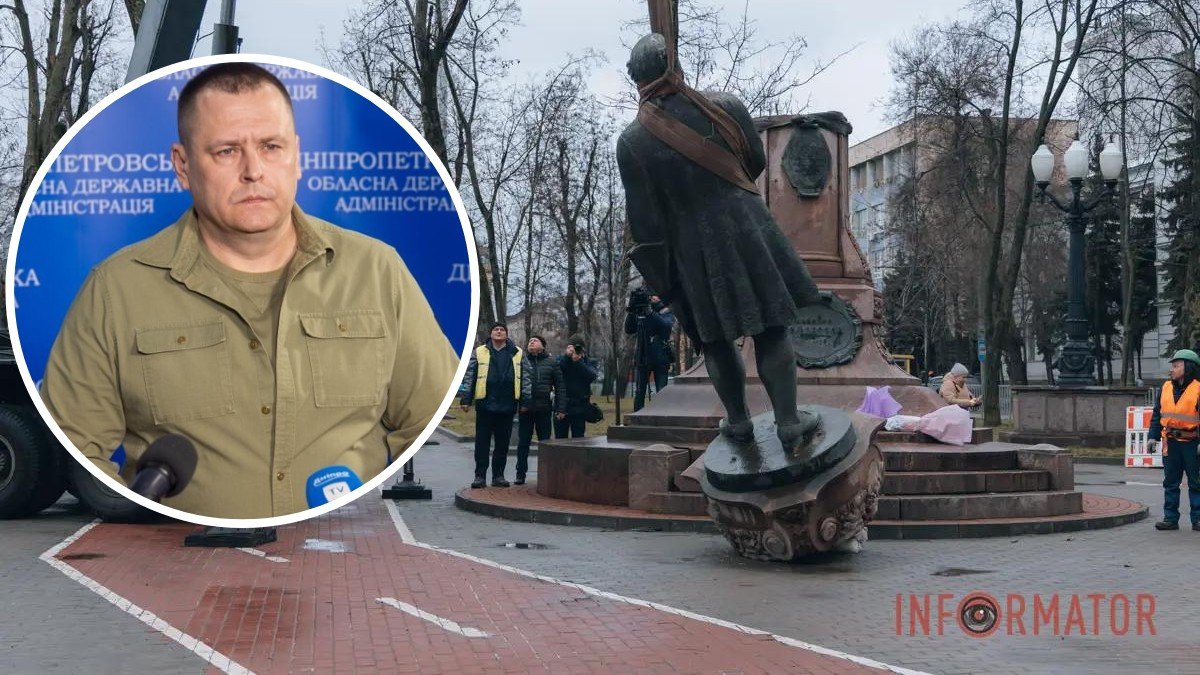 Борис Филатов рассказал, что собираются сделать с демонтированными памятниками в Днепре