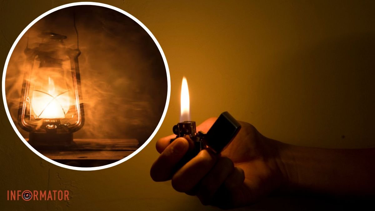 У Дніпропетровській області біля чоловіка вибухнула гасова лампа