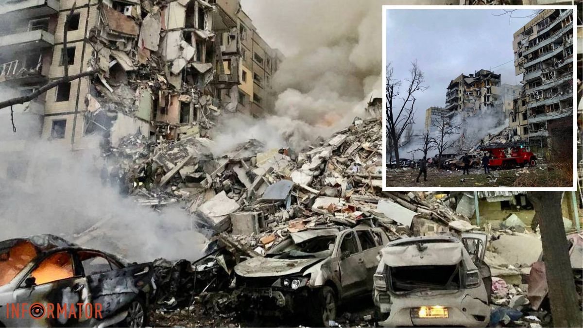 Ворог влучив у житловий будинок у Дніпрі: стан постраждалих