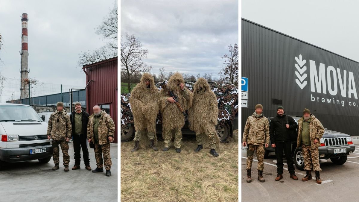 Завдяки британському лагеру BUD’MO: пивоварня MOVA передала два авто у військову частину Дніпра