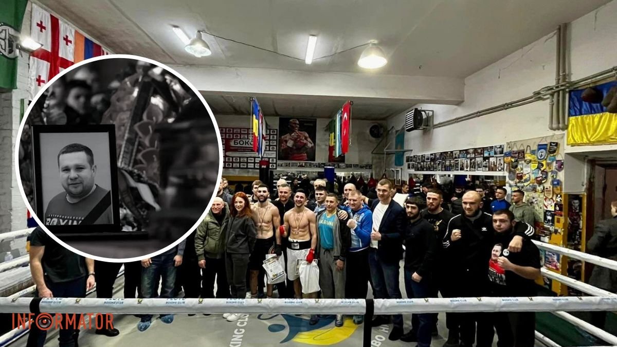 В Днепре боксеры устроили спарринги в честь Михаила Кореновского, погибшего в результате взрыва российской ракеты