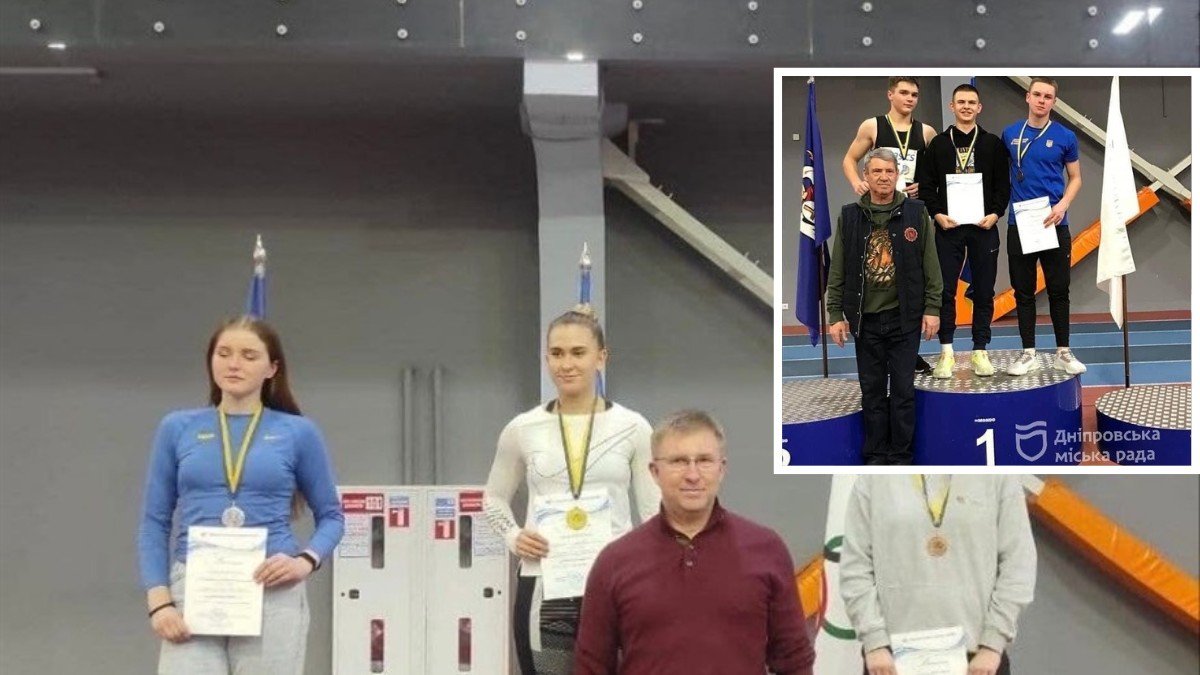 Легкоатлеты из Днепра стали победителями и призерами Чемпионата Украины