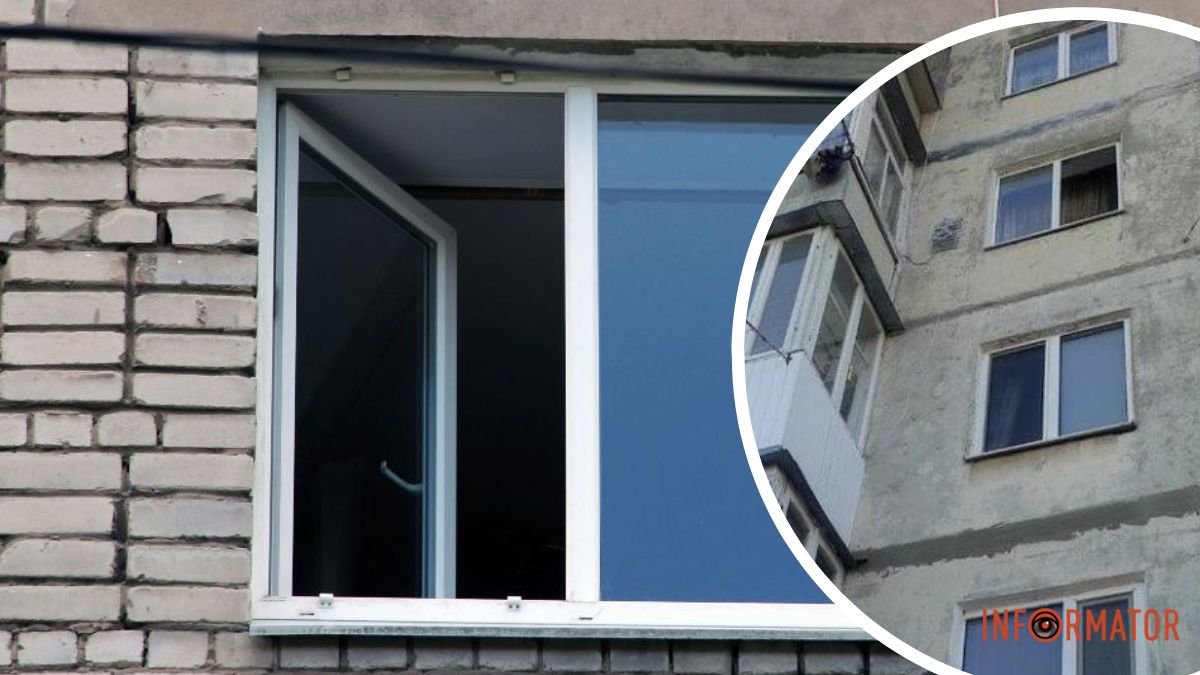 У Дніпрі на вулиці Національної Гвардії чоловік випав із вікна багатоквартирного будинку