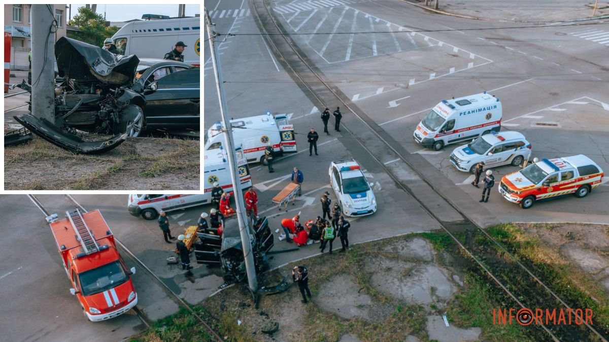 В Днепре на площади десантников водитель Volkswagen после ночного клуба влетела в столб: что решил суд
