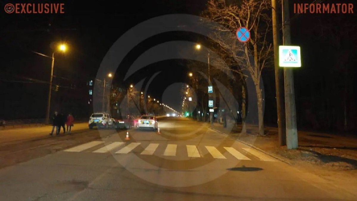 У Дніпрі на Богдана Хмельницького “Таврія” збила жінку на пішохідному переході: шукають свідків