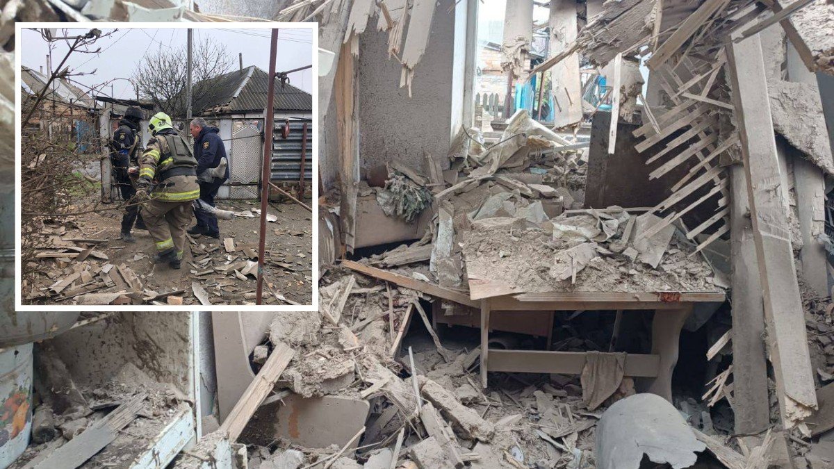 Війська рф вдарили по житлових будинках у Нікополі: людей діставали з-під завалів