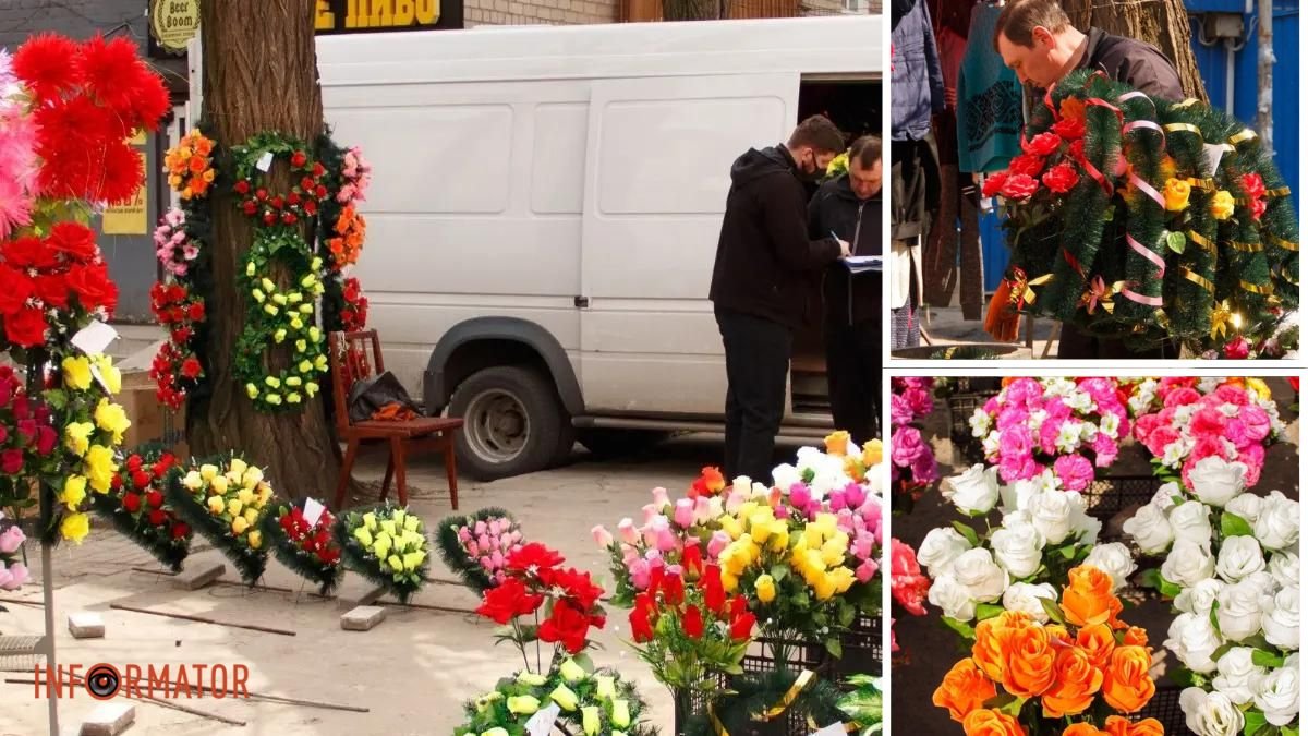 Жодних штучних квітів та вінків на кладовищах: у Дніпрі збираються заборонити продаж пластикової ритуальної символіки