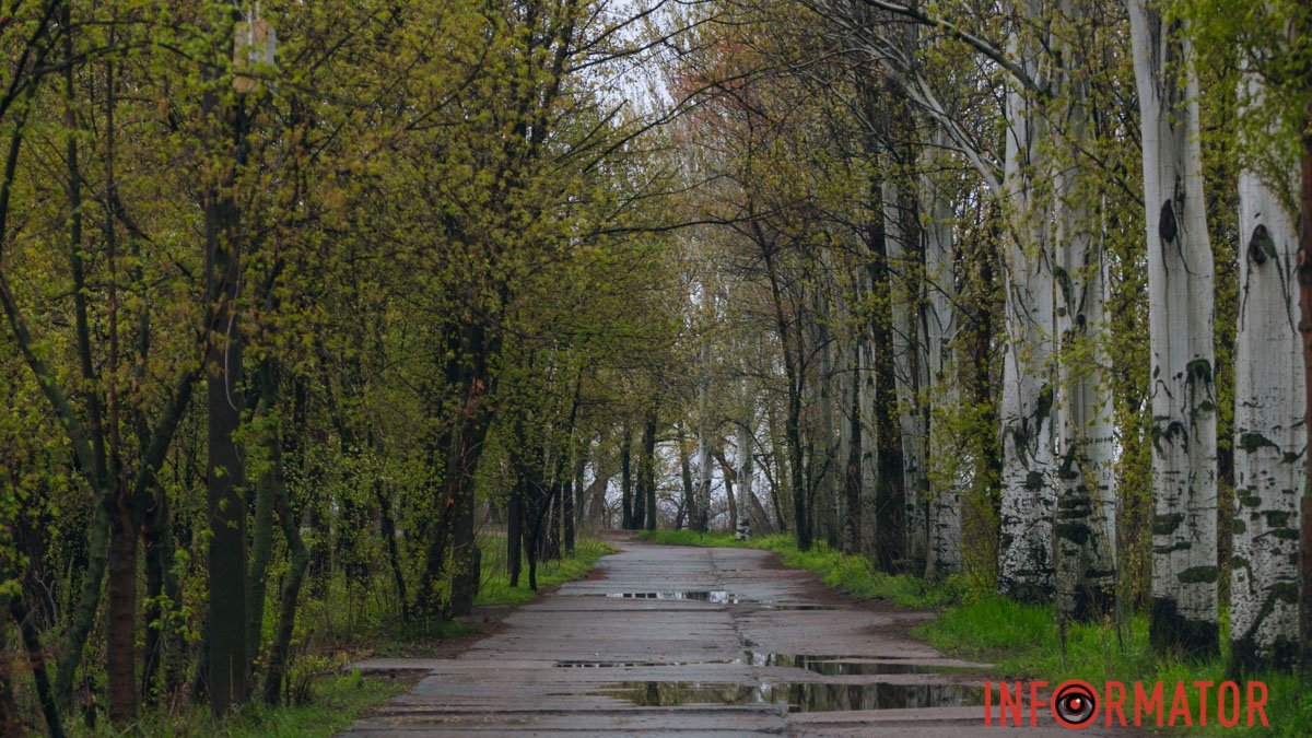 Як виглядає Дніпро похмурим дощовим днем