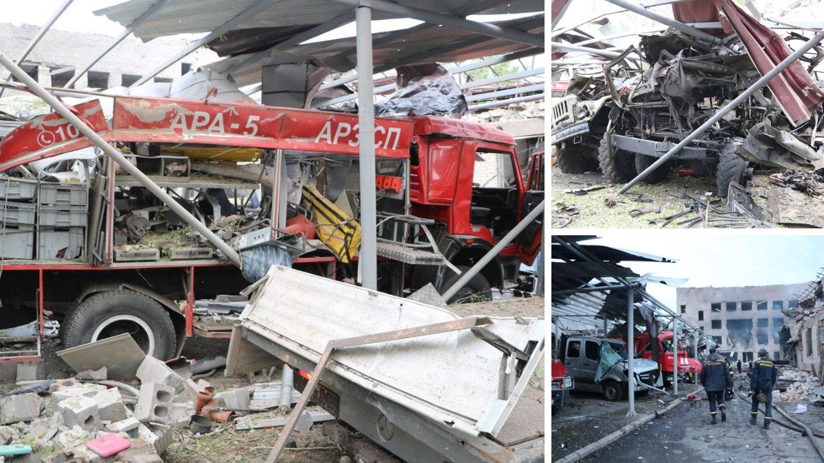 Зруйновані будівлі, знищена техніка та постраждалий надзвичайник: війська рф вдарили по рятувальній частині у Дніпрі