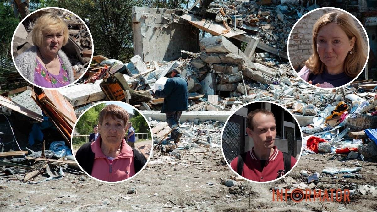 "Это они нас с Троицей поздравили": что рассказали жители домов в Подгородном, которые повредила российская ракета