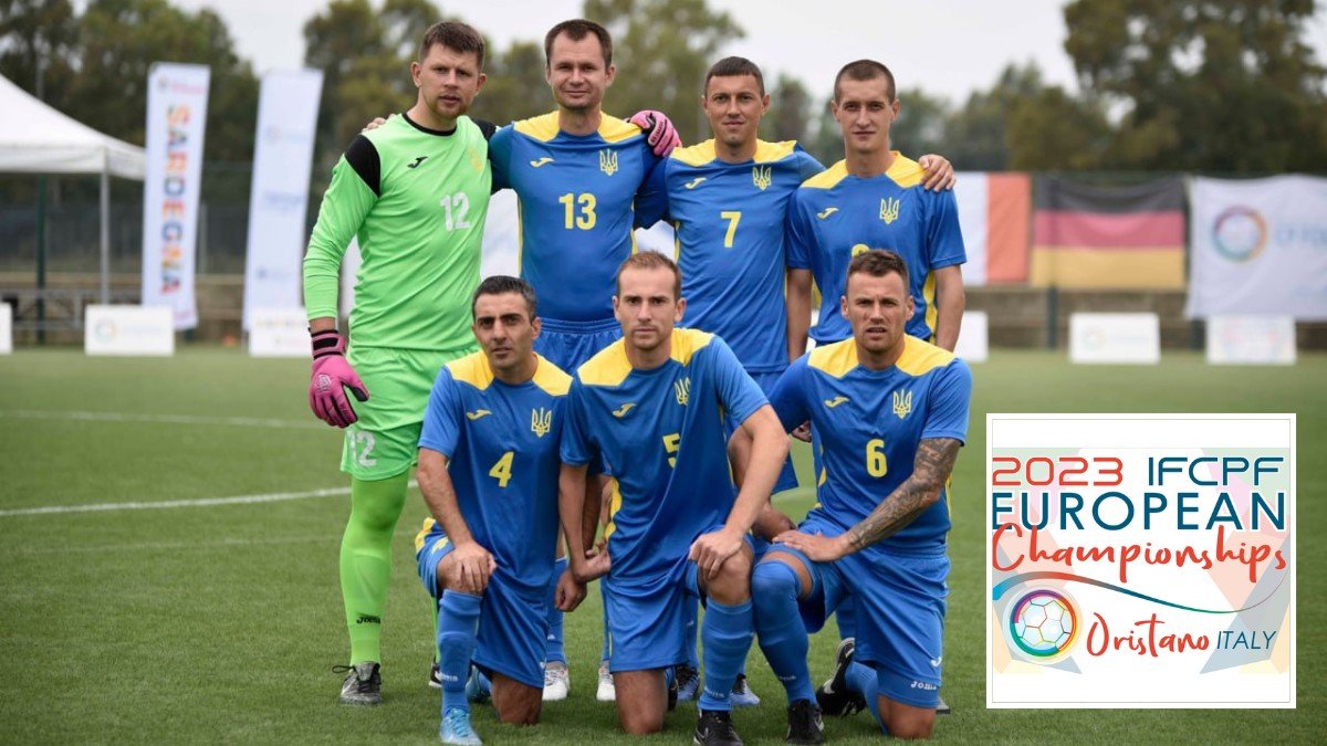 Вшосте в історії: паралімпійська збірна України з футболу стала чемпіоном Європи