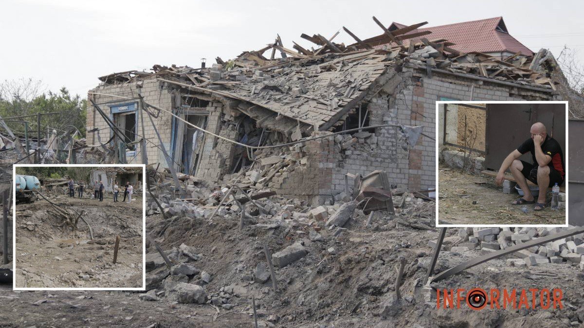Велика вирва та десятки пошкоджених будинків: як виглядає місце ворожого удару у Дніпрі