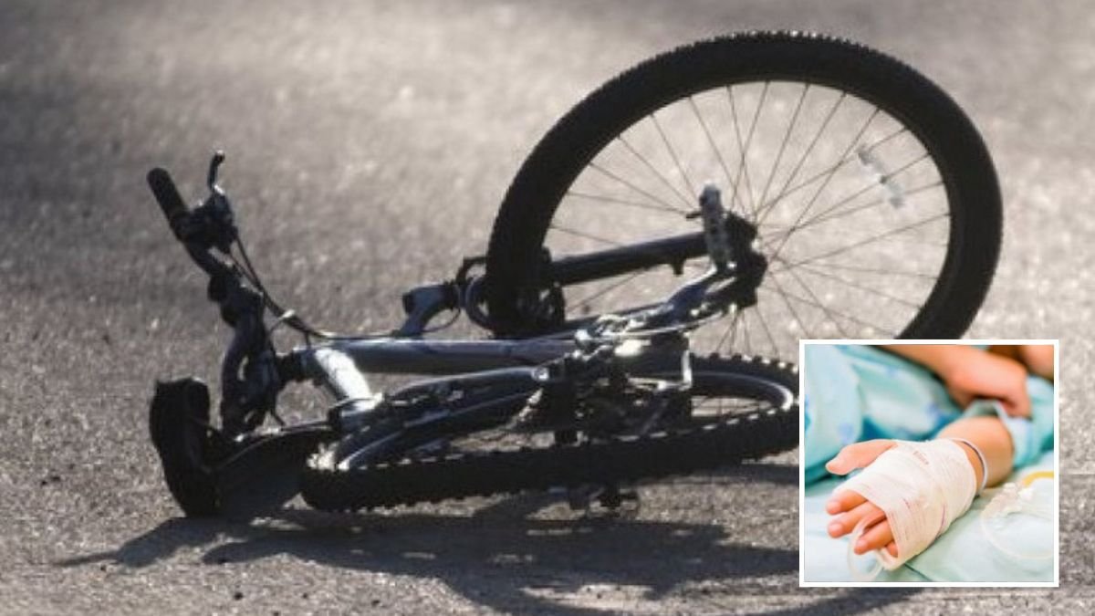 У Кривому Розі 11-річний хлопчик впав з велосипеда та травмувався: дитина у реанімації