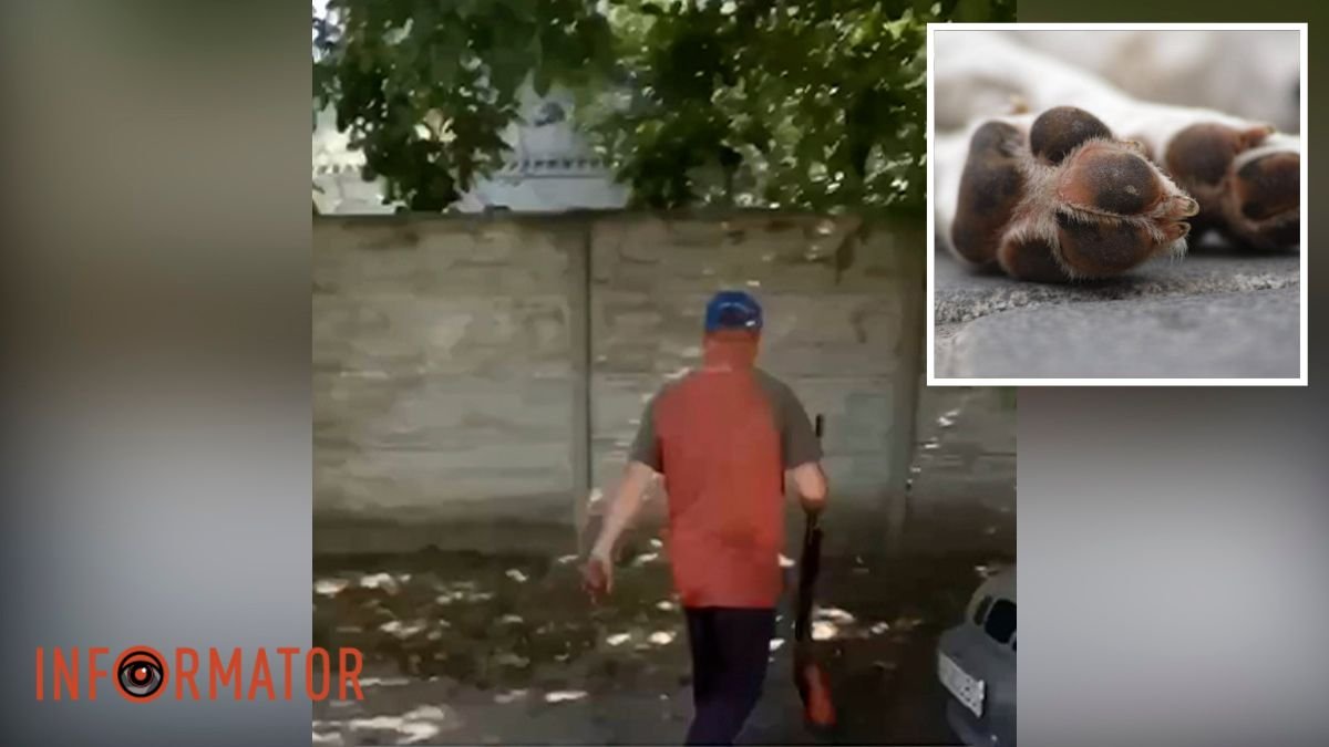У Дніпрі на вулиці Татарській чоловік застрелив собаку