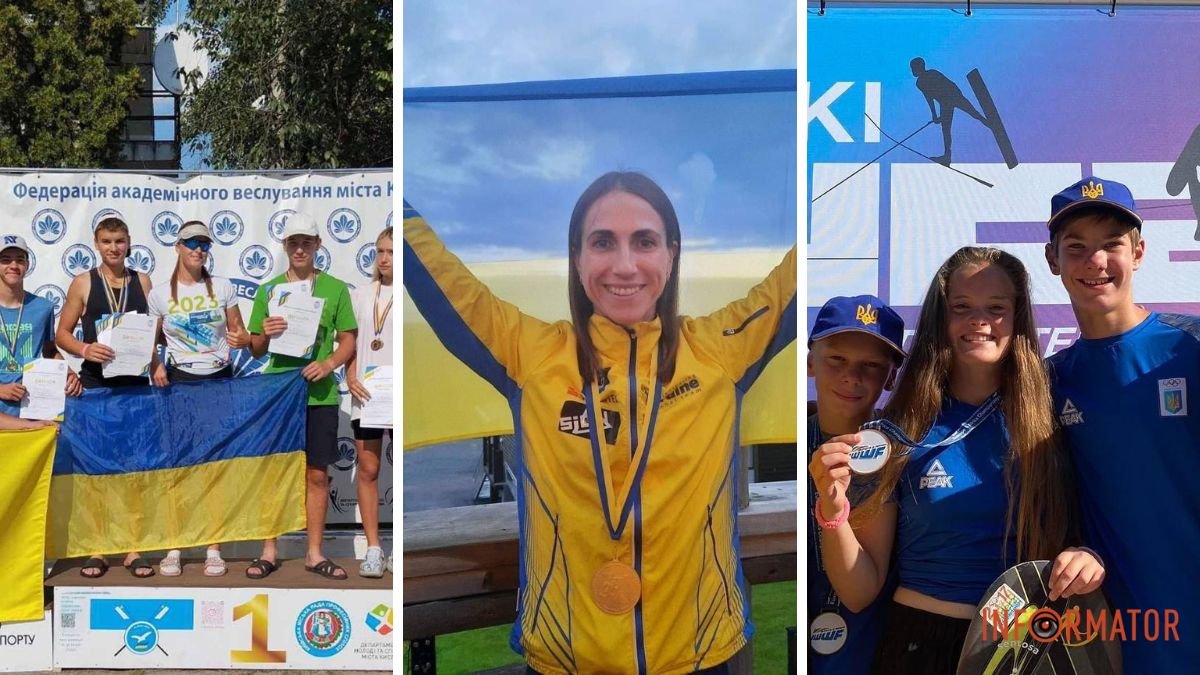 Спортсмени з Дніпра вибороли медалі на всеукраїнських та міжнародних змаганнях