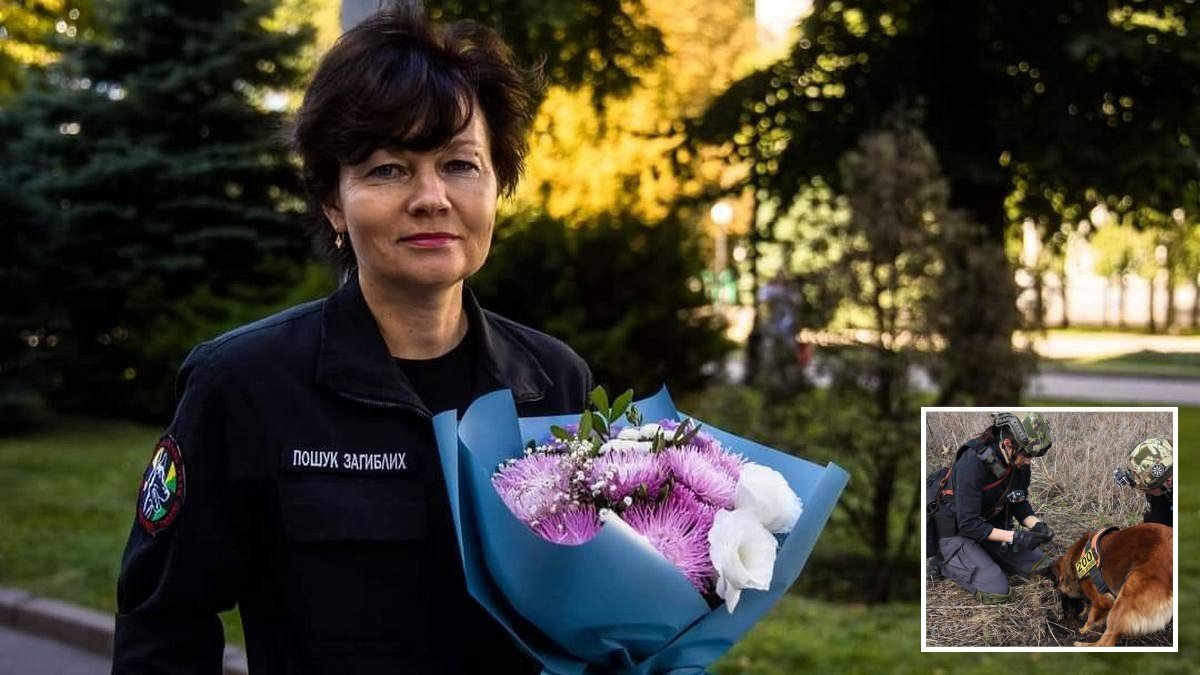 "Душі тих, чиї тіла ми повертали, боролися за нас": кінологиня Лариса Борисенко, яка підірвалась на розтяжці, розповіла про пережите