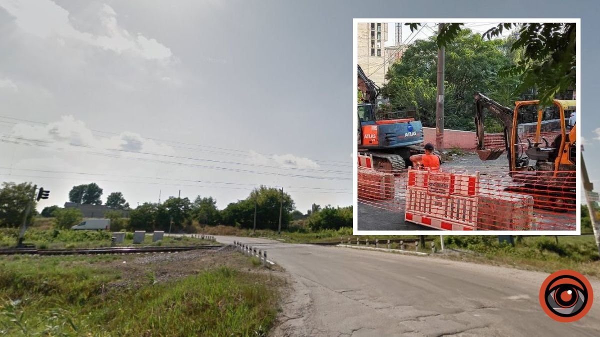 В Днепре на три дня перекрыли железнодорожный переезд на Старочумацкой