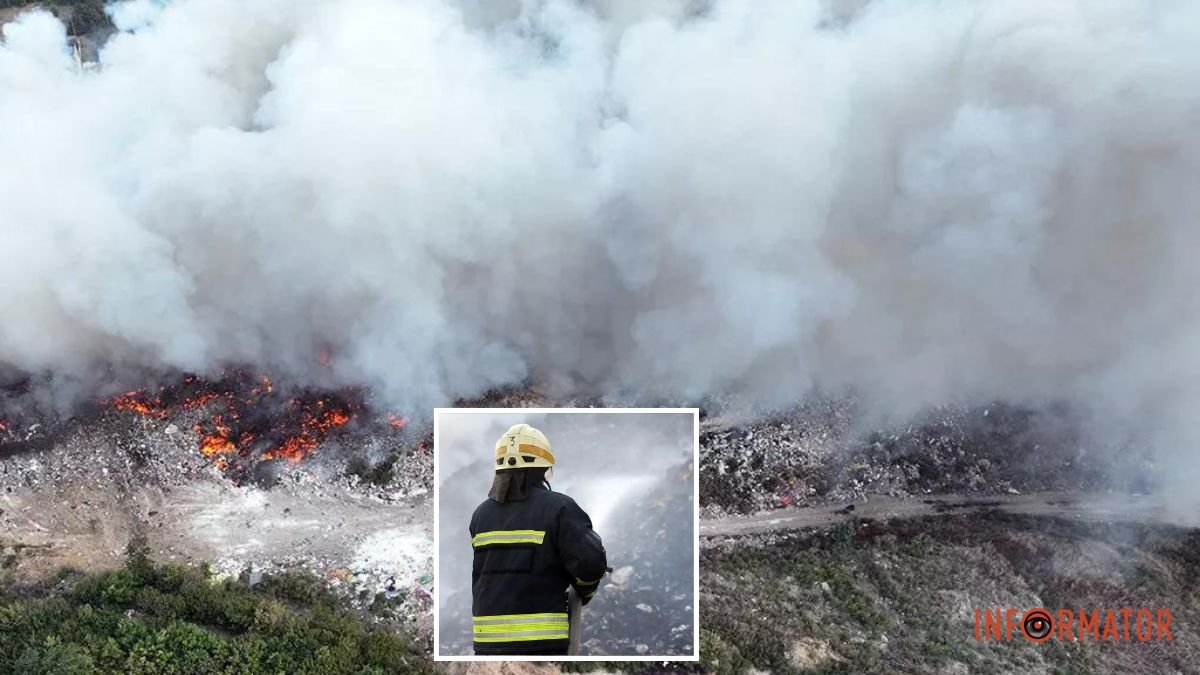 Понад 5 годин боротьби з вогнем: під Дніпром сталася масштабна пожежа