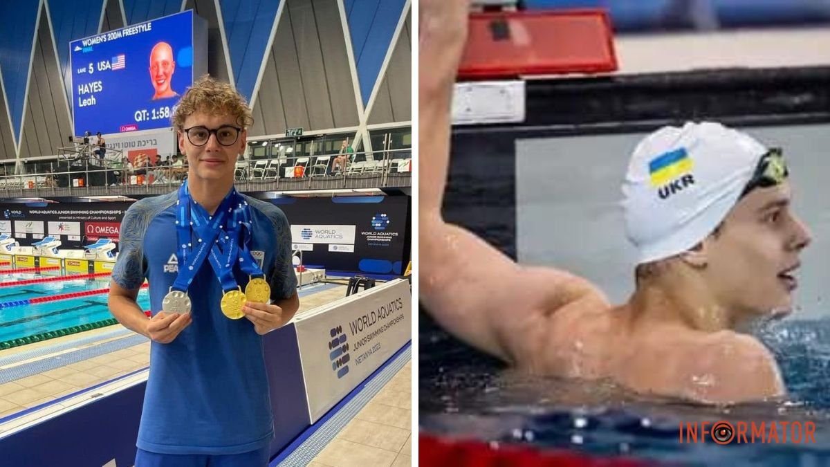 Пловец из Днепра Александр Желтяков на чемпионате мира завоевал второе золото