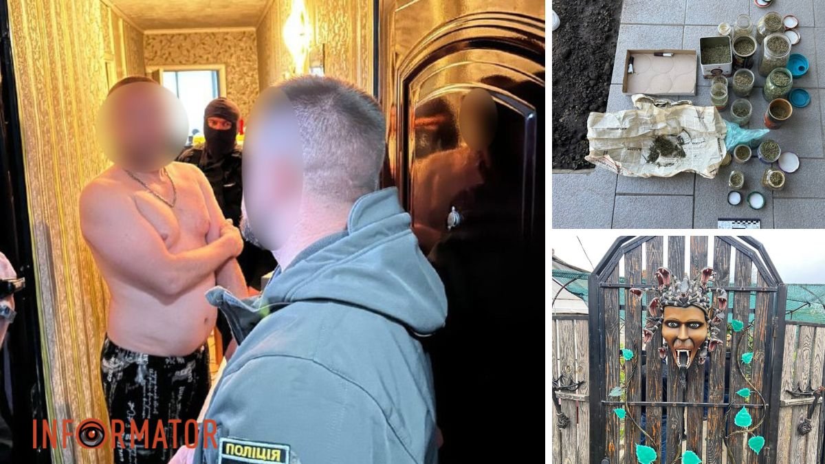 Відео затримання: у Дніпропетровській області ділки “заробляли” на наркобізнесі до 1,5 мільйона гривень
