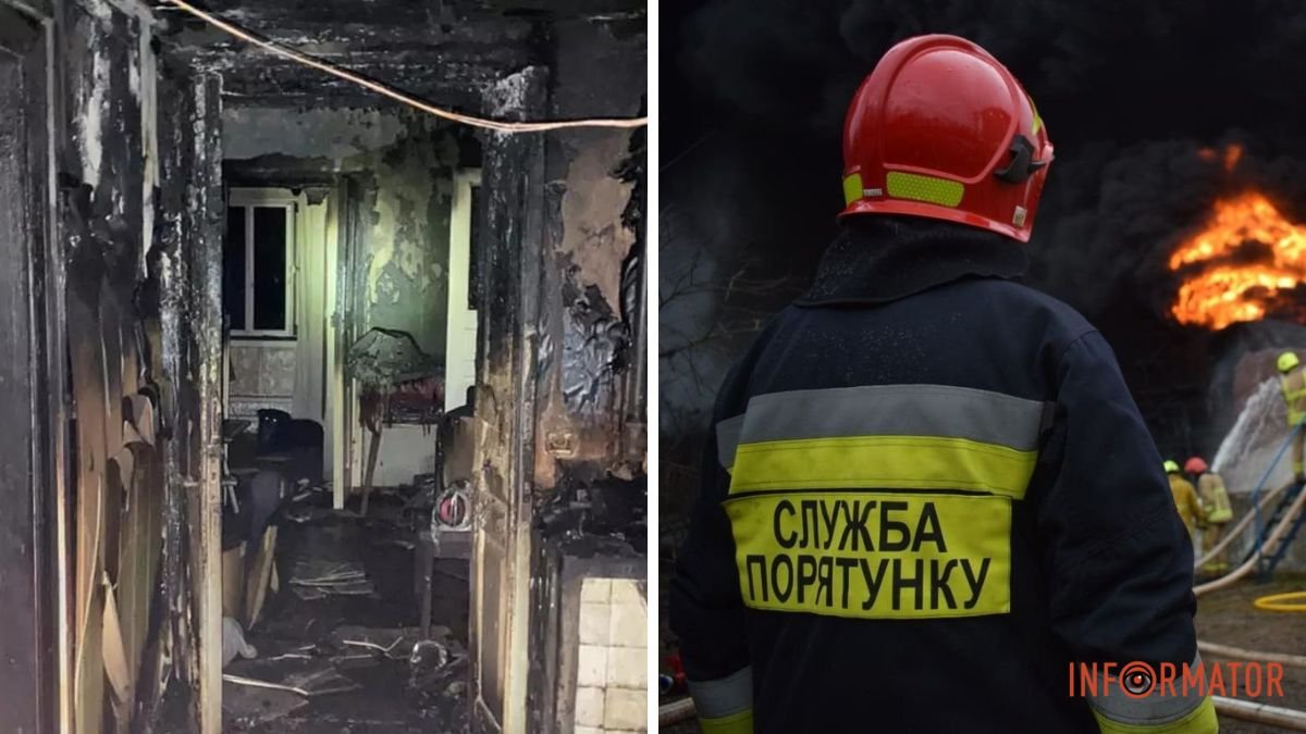 У Новомосковську палав одноповерховий дім: в оселі знайшли обгоріле тіло