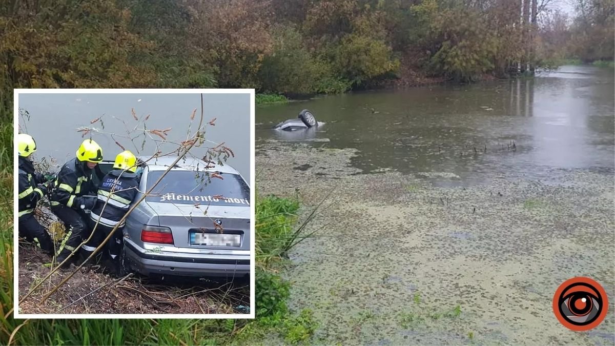 Троє загиблих в салоні: у Дніпропетровській області BMW злетів у річку