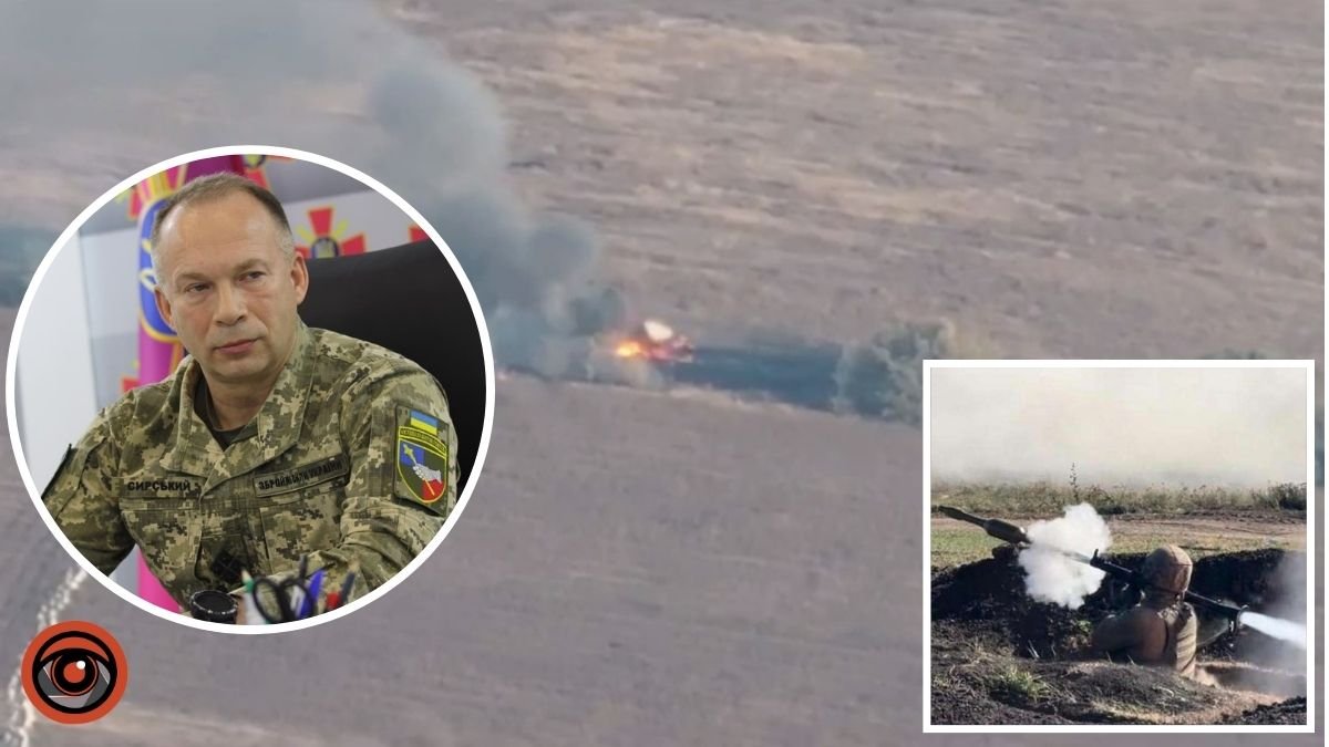 25-я бригада из Днепропетровской области сбила вражеский вертолет: видео от генерал-полковника Сырского