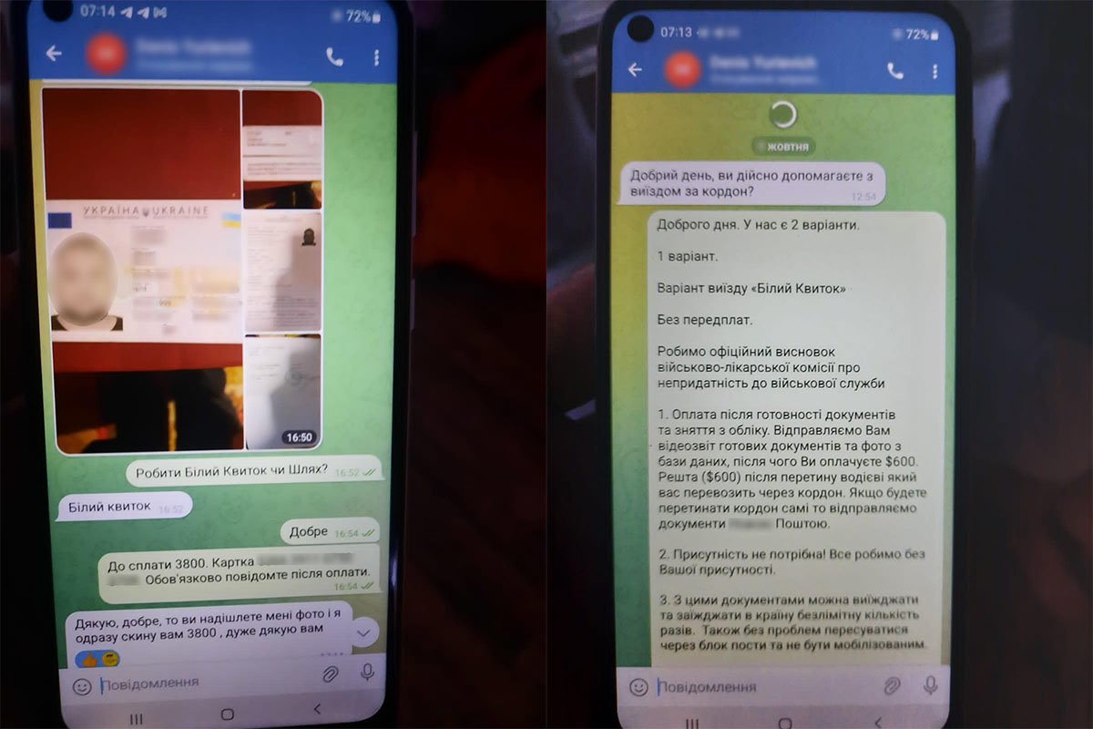 Искали клиентов в Telegram: в Днепропетровской области разоблачили схему  выезда мужчин за границу. Читайте на UKR.NET