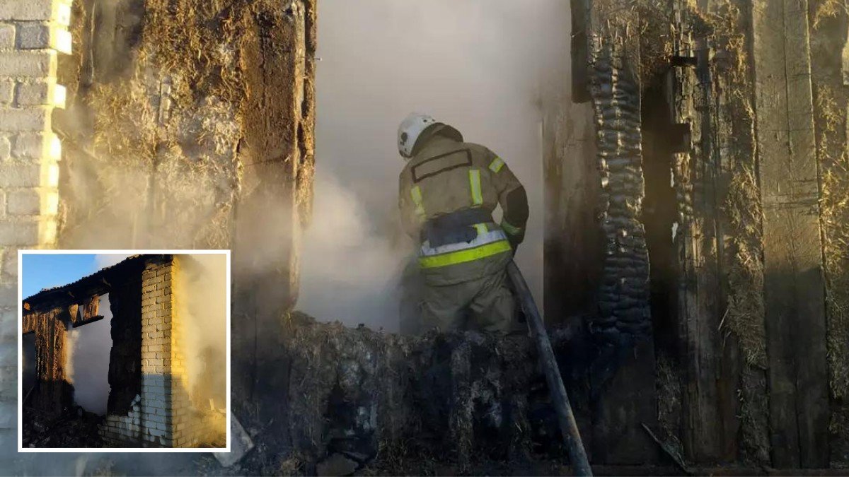 В Днепропетровской области горел дом: внутри нашли обгоревший труп 49-летнего мужчины