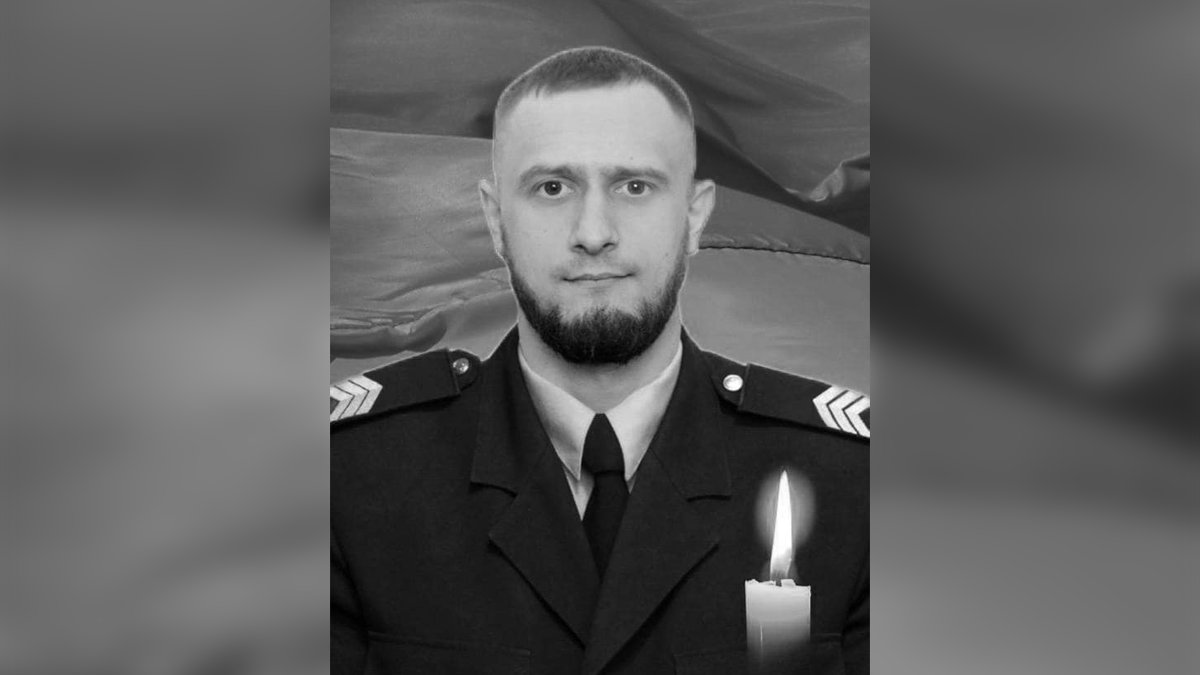 Вблизи Курдюмовки погиб сержант полиции Виталий Дудник из Днепропетровской области