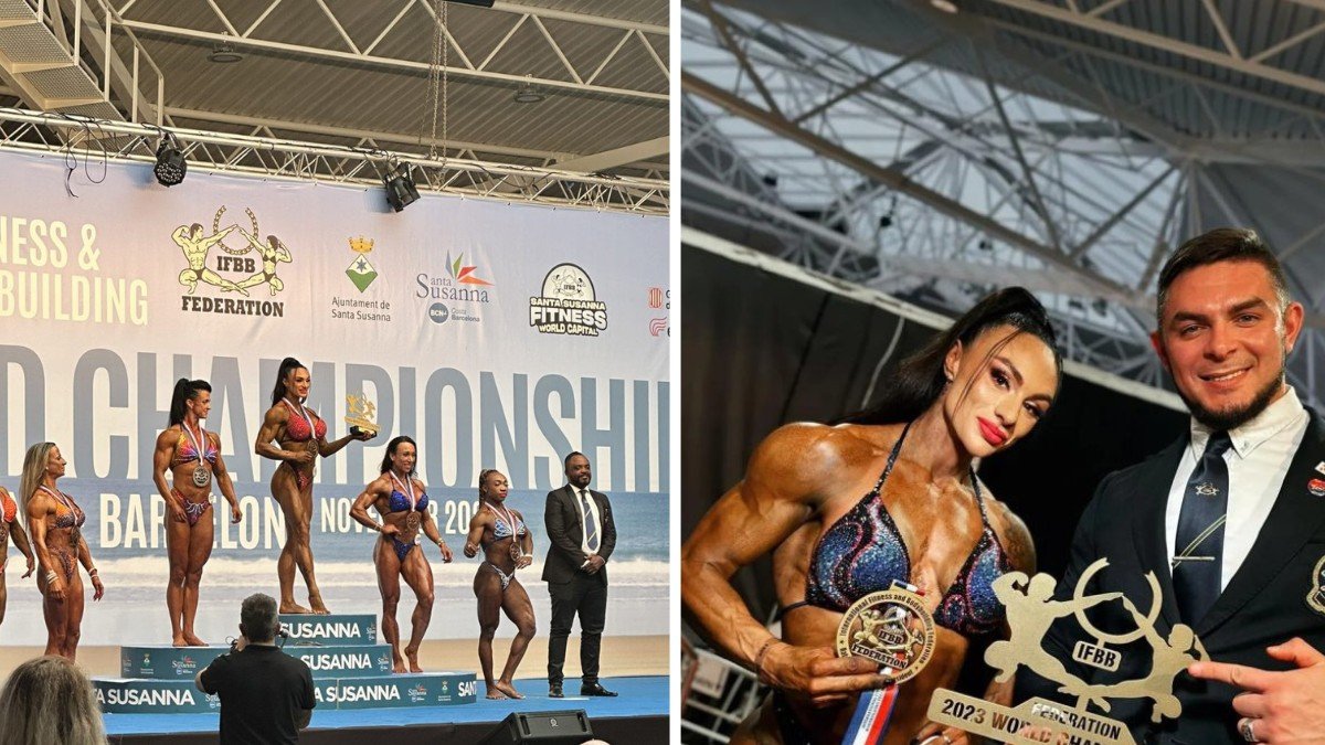 Днепровская спортсменка победила на Чемпионате мира по фитнесу и бодибилдингу