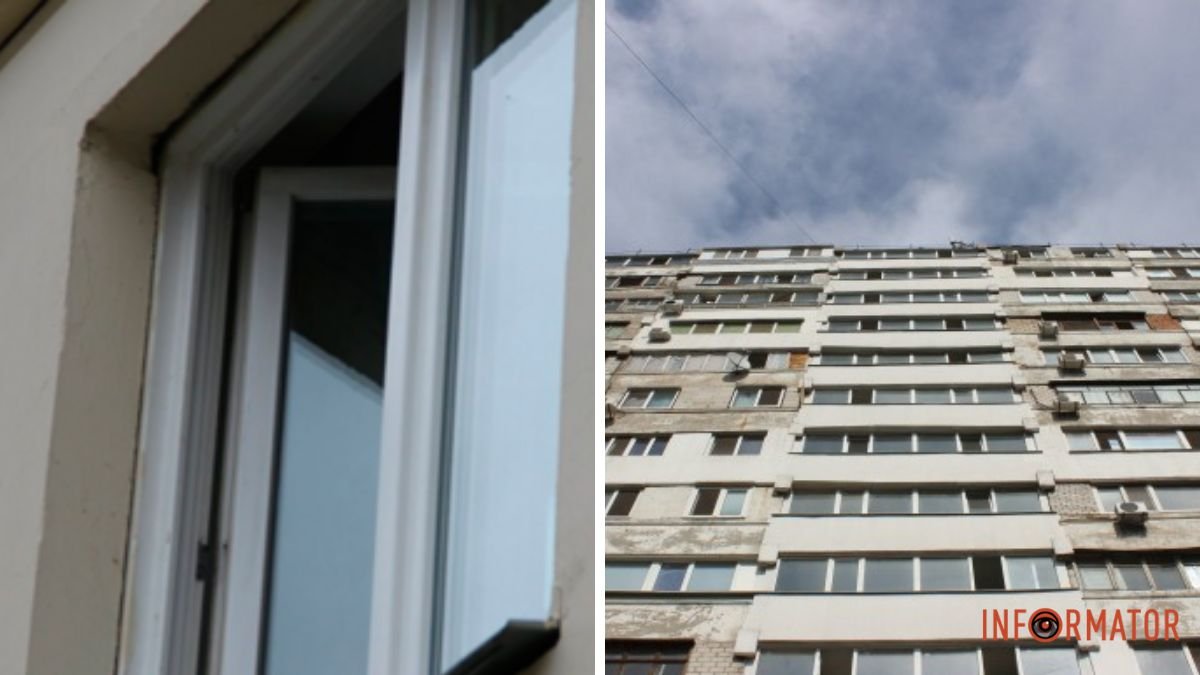 В Днепре на Петра Калнышевского 18-летний парень выпал из окна 5-го этажа