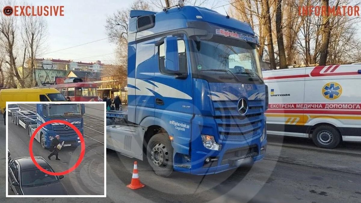 У Дніпрі на Кротова 73-річна жінка потрапила під колеса вантажівки: постраждала померла у лікарні