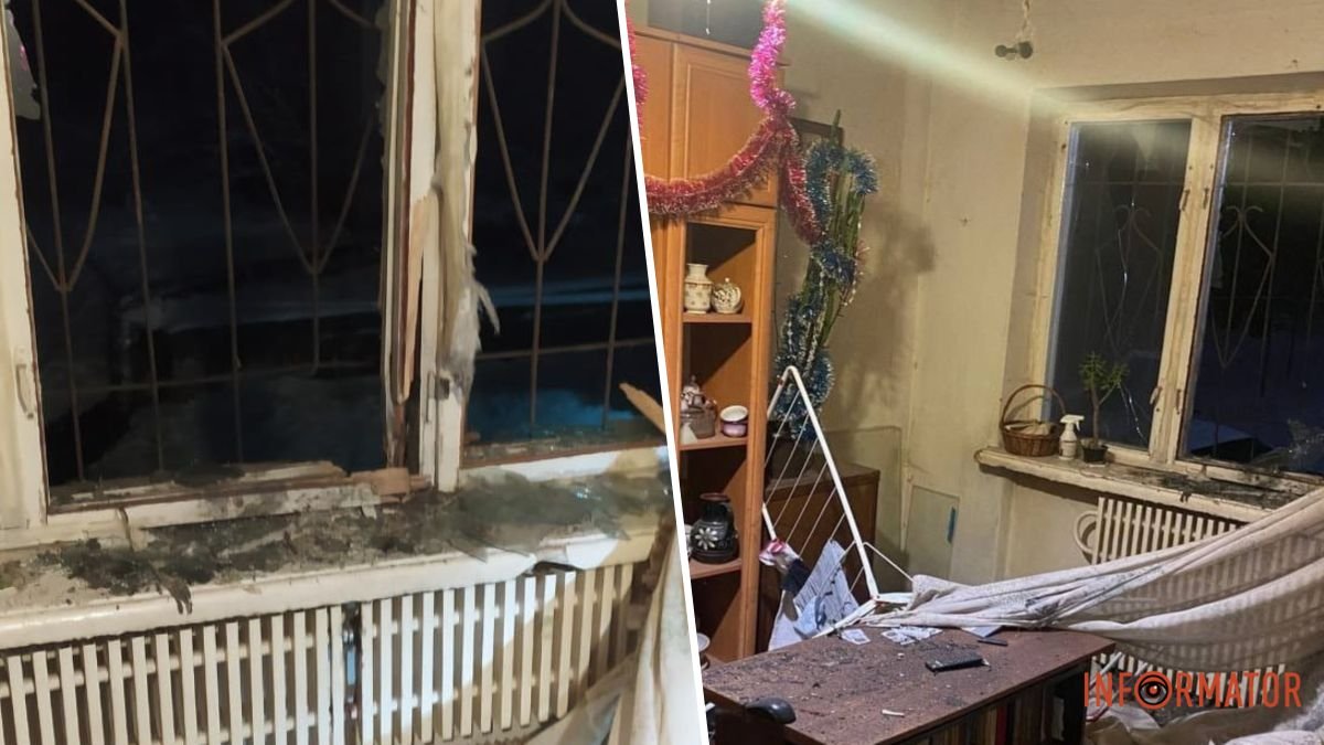 Повыбивало все стекла: в Каменском в жилом доме взорвалась граната