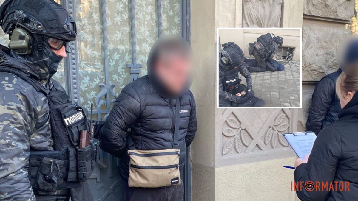 Полиция задержала жителя Днепра, подозреваемого в разбойных нападениях на «криптовалютников»: видео