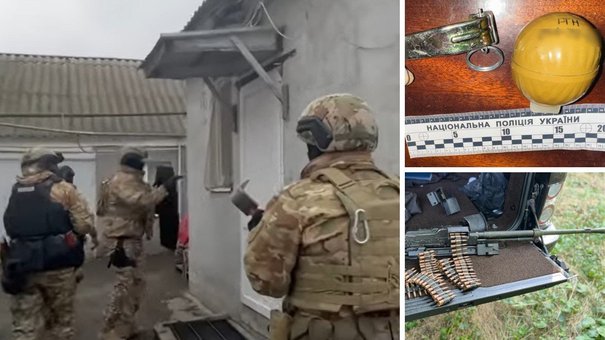 В Днепре мужчины продали автоматы, гранаты и патроны на 400 тысяч гривен: видео задержания