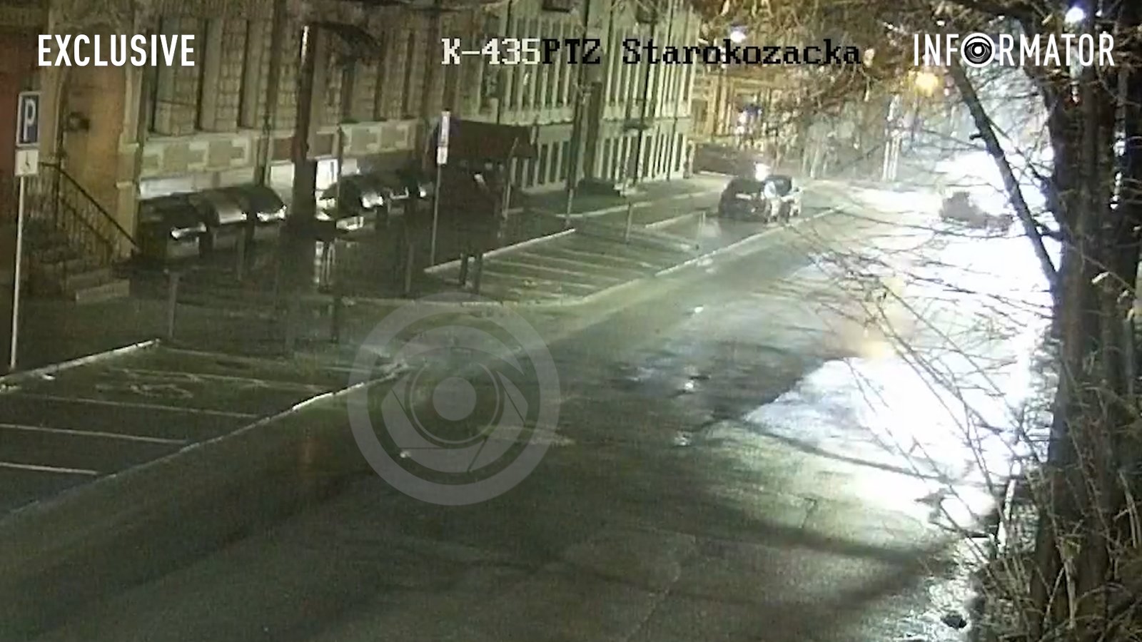 Відео моменту: у Дніпрі на Старокозацькій зіткнулися Renault та Daewoo, є постраждалий